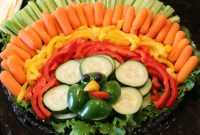 Thanksgiving Turkey and Roasted Vegetable Platter