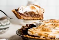 Decadent S’mores Pie Recipe with Chocolate Graham Cracker Crust