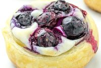 Blueberry Cream Cheese Danish Recipe — Flaky Homemade Pastry