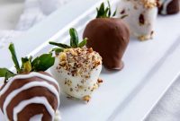 Decadent Chocolate-Covered Strawberries with White Chocolate Drizzle