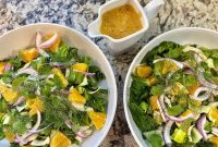 Citrus Fennel Salad with Oranges and Fresh Herbs