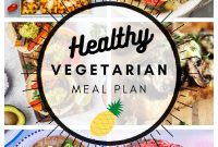 Vegetarian Weekly Meal Plan (April 3, 2021)