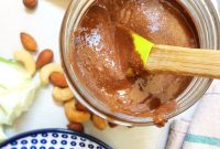 Dark Chocolate Cashew Almond Butter Spread Recipe