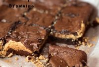 Decadent Buckeye Brownies Recipe with Peanut Butter Swirl