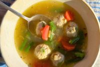 Healing Ginger Chicken Soup Recipe for Cold Relief