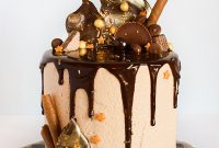 How to Make a Dripping Chocolate Cake with Ganache Finish
