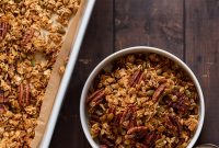 Cardamom Maple Pecan Granola — Oil-Free Homemade Recipe