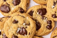 Brown Butter Chocolate Chip Cookies with Extra Chewiness
