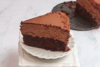 Eggless Chocolate Mousse Cake Without Gelatin — Dairy-Free Option