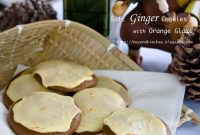 Soft Ginger Cookies with Orange Glaze Recipe