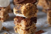 S’mores Rice Krispies Treats Recipe: Gooey Chocolate & Marshmallow