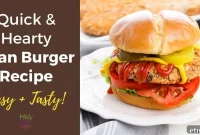 Weight Watchers Bean Burger Recipe for Smart Weight Loss