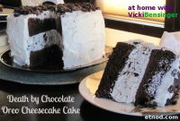 Decadent Chocolate Oreo Cheesecake Cake Recipe