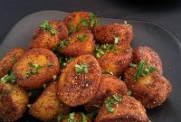 Crispy Masala Roasted Baby Potatoes Recipe