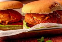 Crispy Baked Salmon Burgers with Lemon Dill Sauce