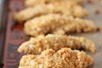 Crispy Caesar Chicken Tenders with Creamy Parmesan Dressing
