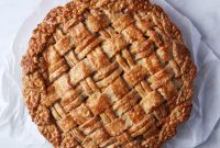 Whiskey Ginger Apple Pie Recipe with Caramelized Crust