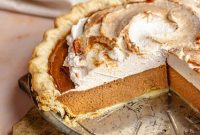 Apple Butter Pie with Cinnamon Whipped Cream Recipe