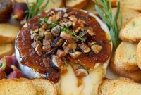 Baked Brie with Fig Jam and Honey for Entertaining