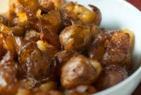 Smoked Pickled Potatoes with Creamy Garlic Aioli