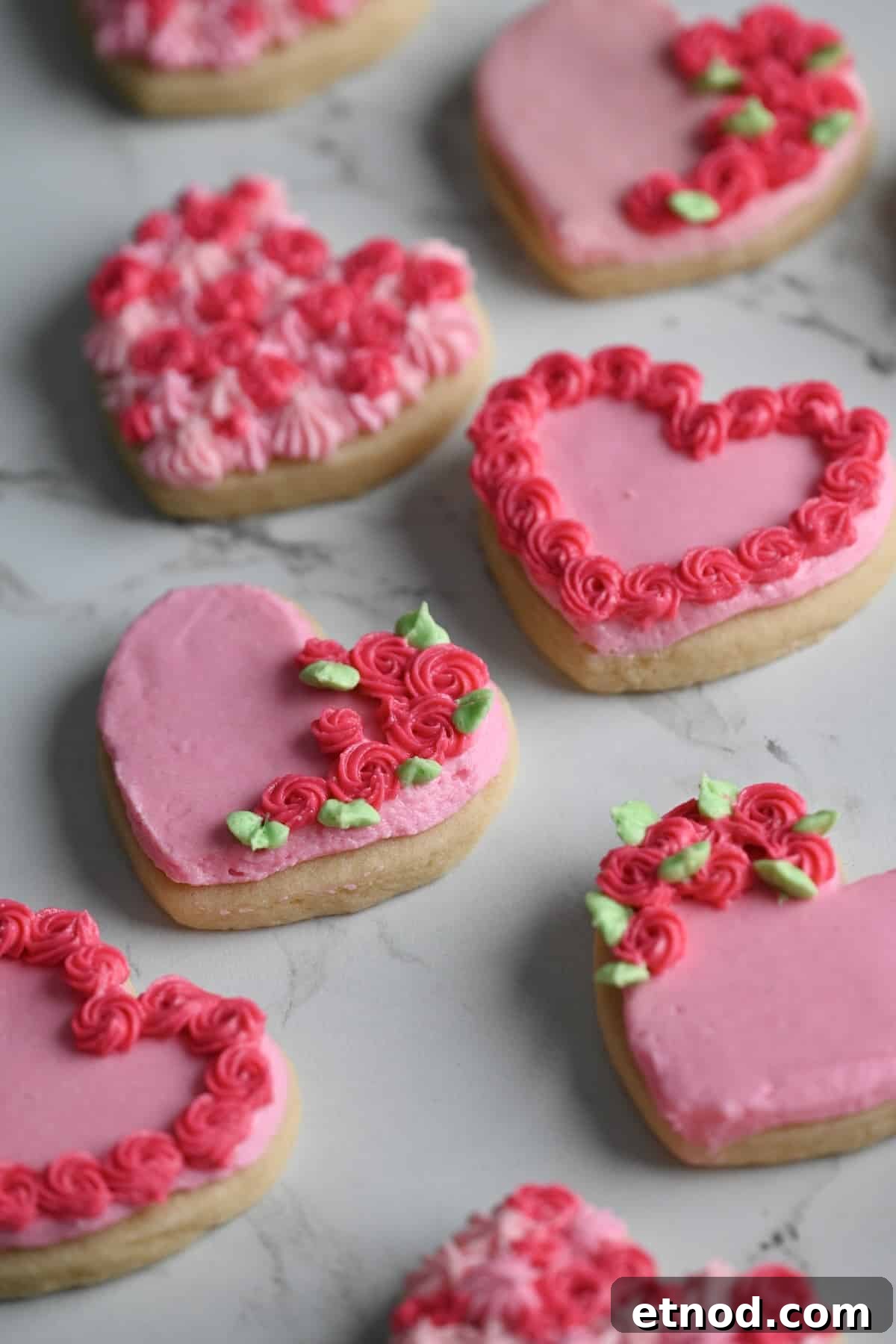 Valentine Sugar Cookies with Creamy Buttercream Frosting 11 img 100498 14