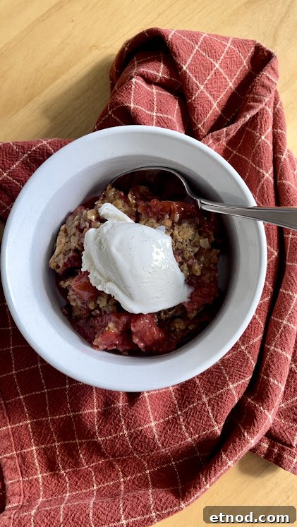 Gluten-Free Mixed Berry Crisp Recipe for Summer Desserts 8 gluten-free crisp with strawberries and rhubarb