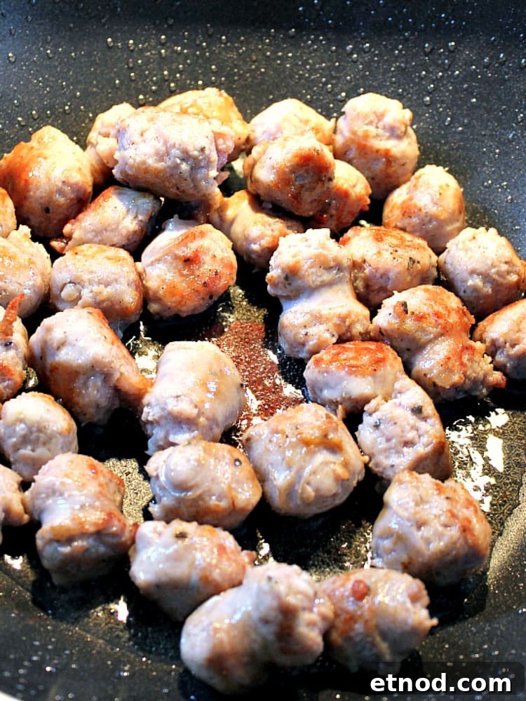 One-Pan Sausage and Roasted Sweet Potato Dinner 4 Sausage and Sweet Potato Dinner plated