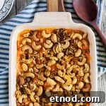 Sweet Potato Casserole with Curried Cashews