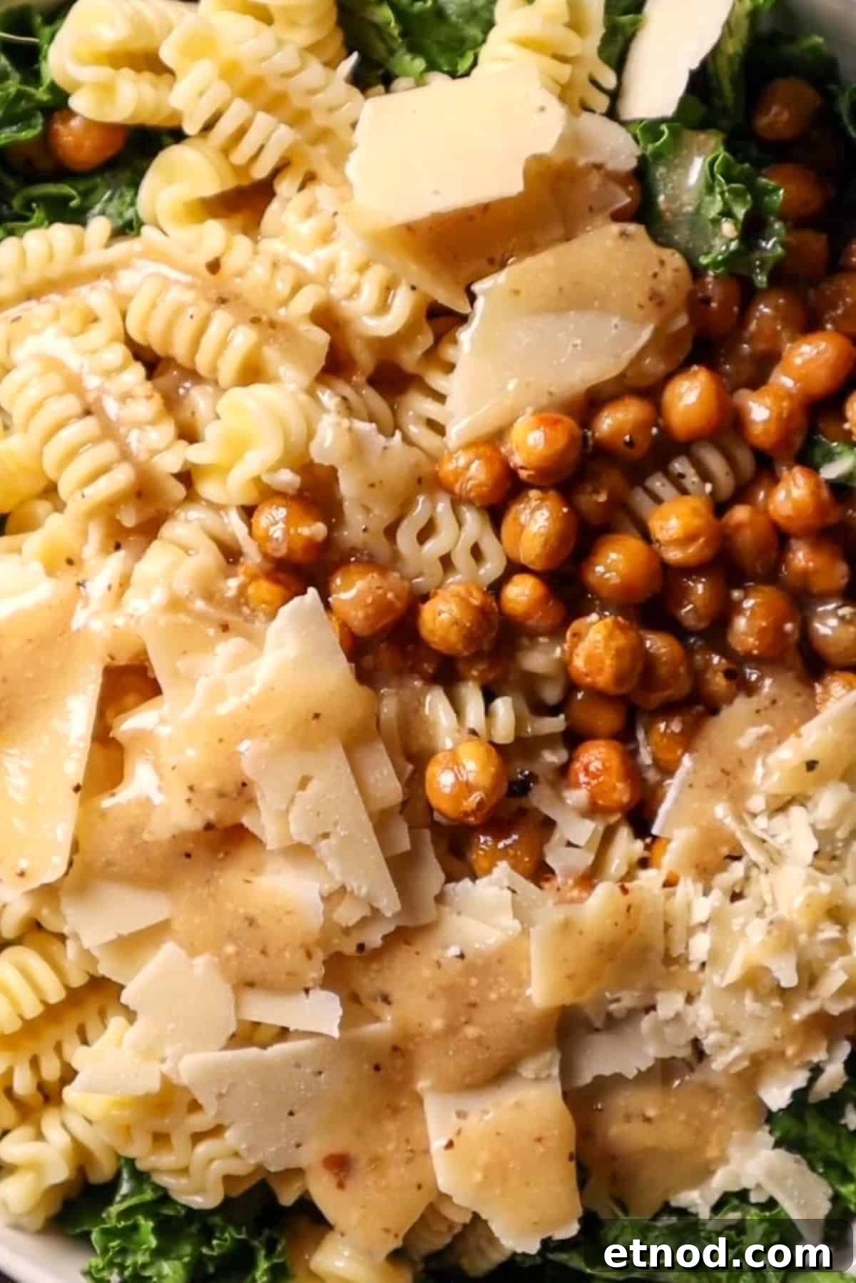 Kale and Chickpea Salad with Lemon-Tahini Dressing 6 chickpea kale salad