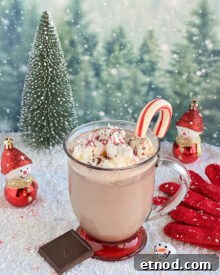 Peppermint Hot Chocolate.
