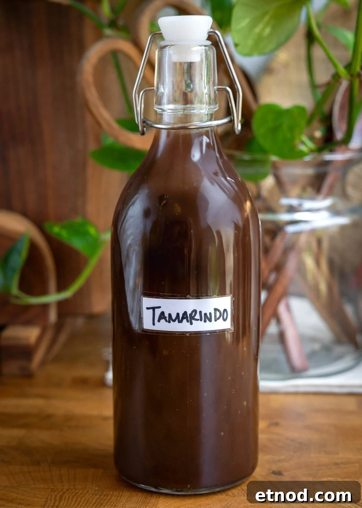 Make Tamarind Syrup at Home: Sweet-Tart Recipe & Uses 2 A labeled bottle of tamarind syrup