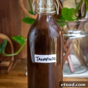 Make Tamarind Syrup at Home: Sweet-Tart Recipe & Uses 15 A labeled bottle of tamarind syrup