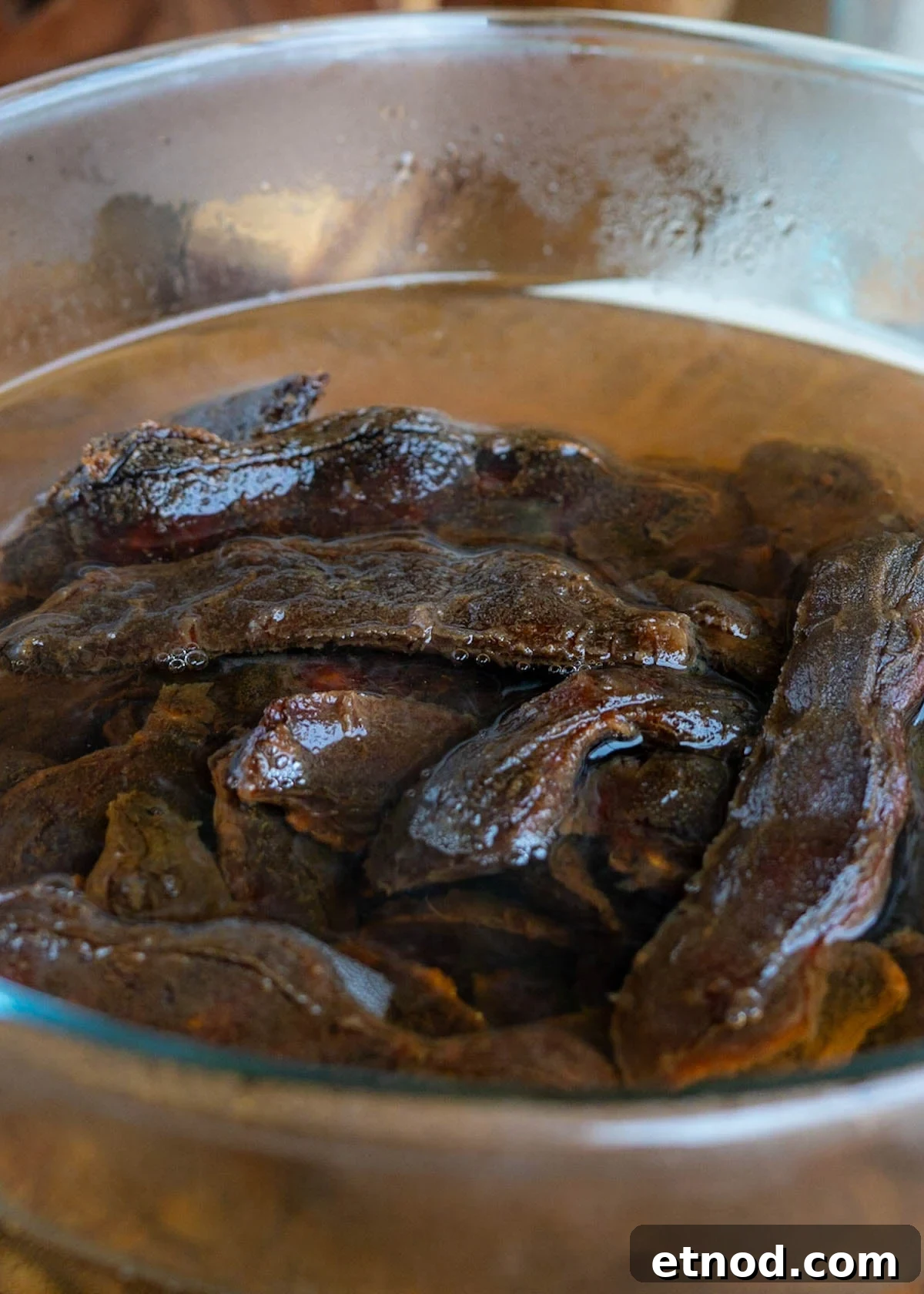 Make Tamarind Syrup at Home: Sweet-Tart Recipe & Uses 5 tamarind soaking in boiling hot water