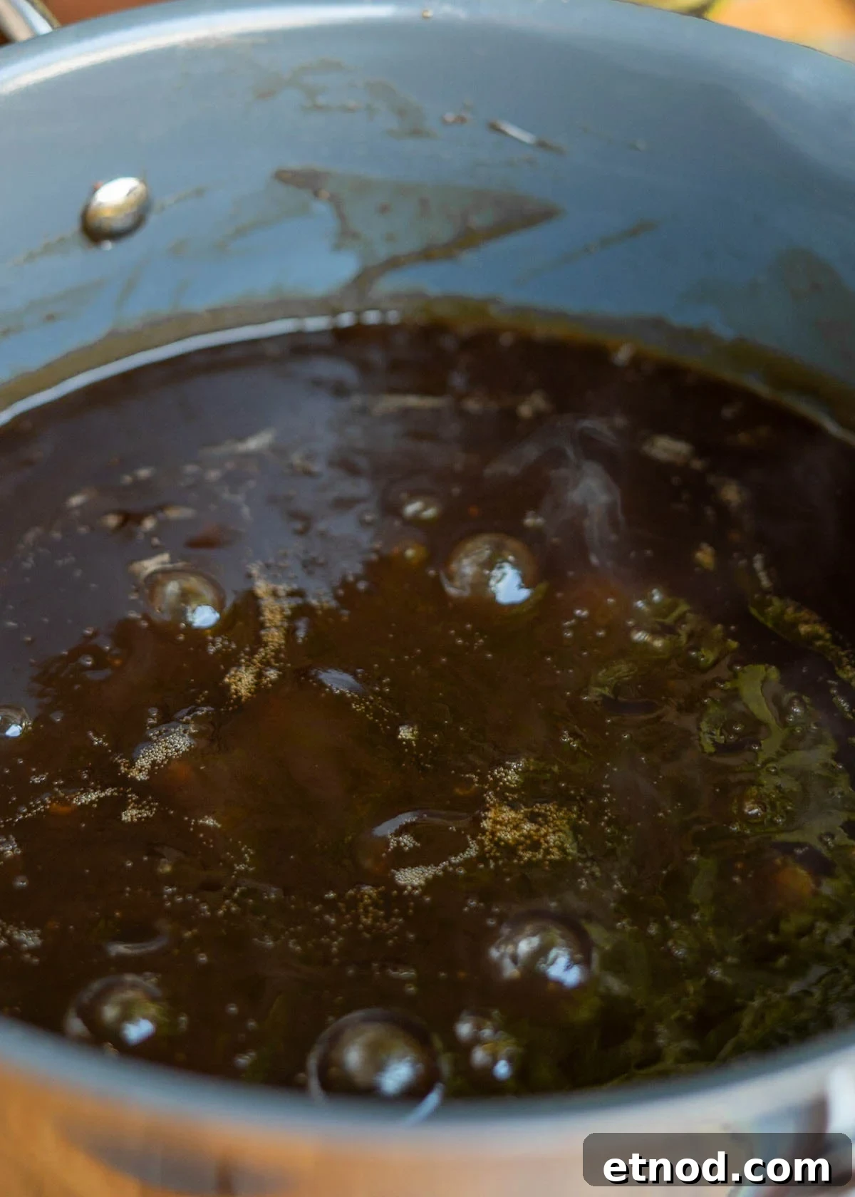 Make Tamarind Syrup at Home: Sweet-Tart Recipe & Uses 8 tamarind syrup simmering