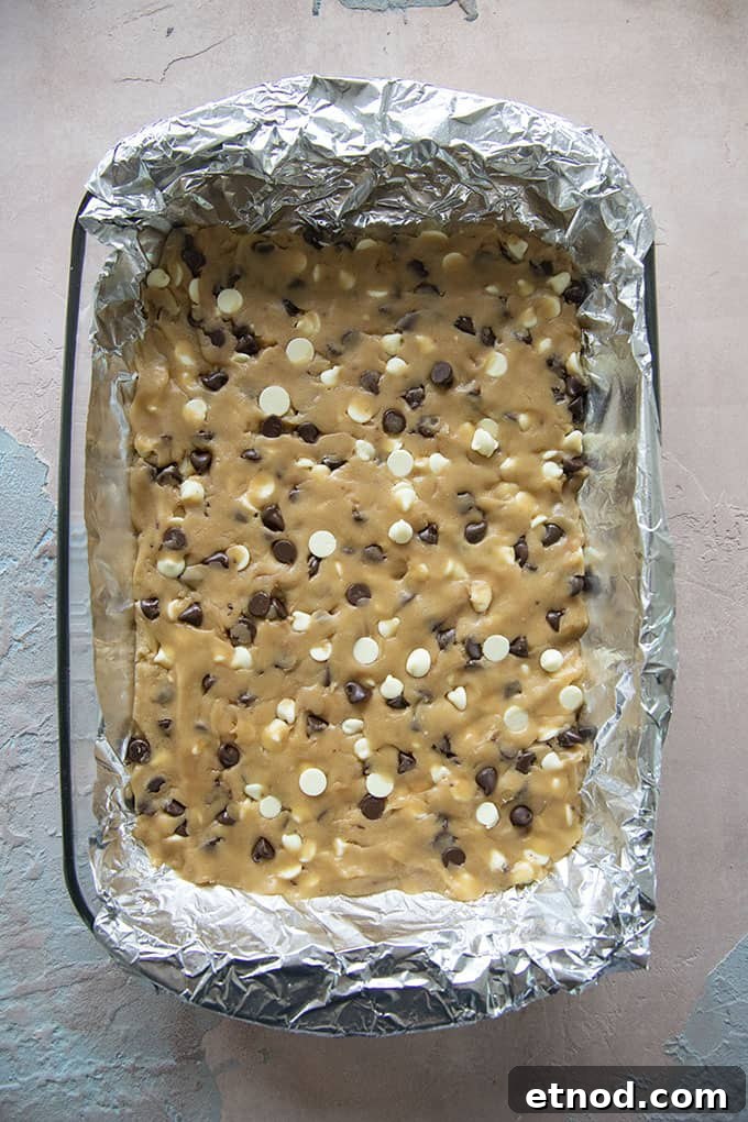 Brown Butter Sugar Cookie Bars Recipe with Crispy Edges 3 brown butter sugar cookie bars in pan