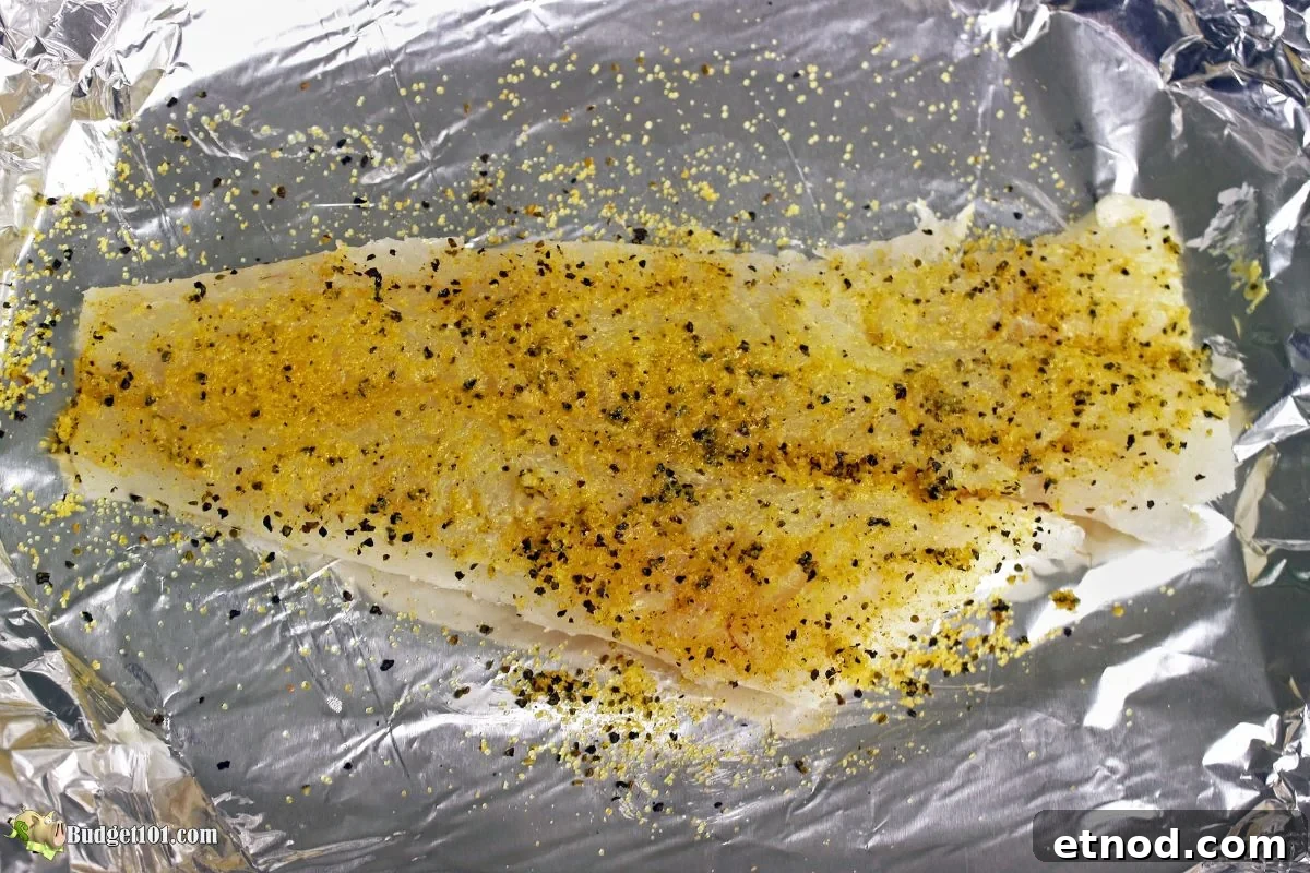 baked fish filet with homemade lemon pepper seasoning baked fish filet with homemade lemon pepper seasoning