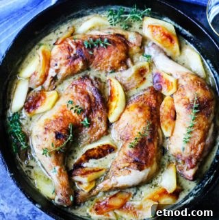 Braised Chicken Normandy with Apple Cider and Brandy 23 img 12207 22