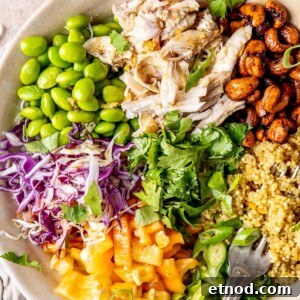 Spicy Cashew Quinoa Crunch Salad - Olivia Adriance