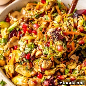 Shaved Brussels Sprout Winter Salad - Olivia Adriance