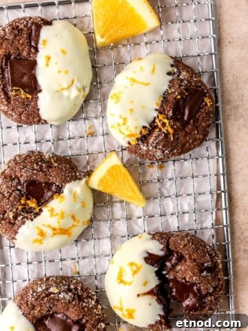 Chocolate Orange Cookies
