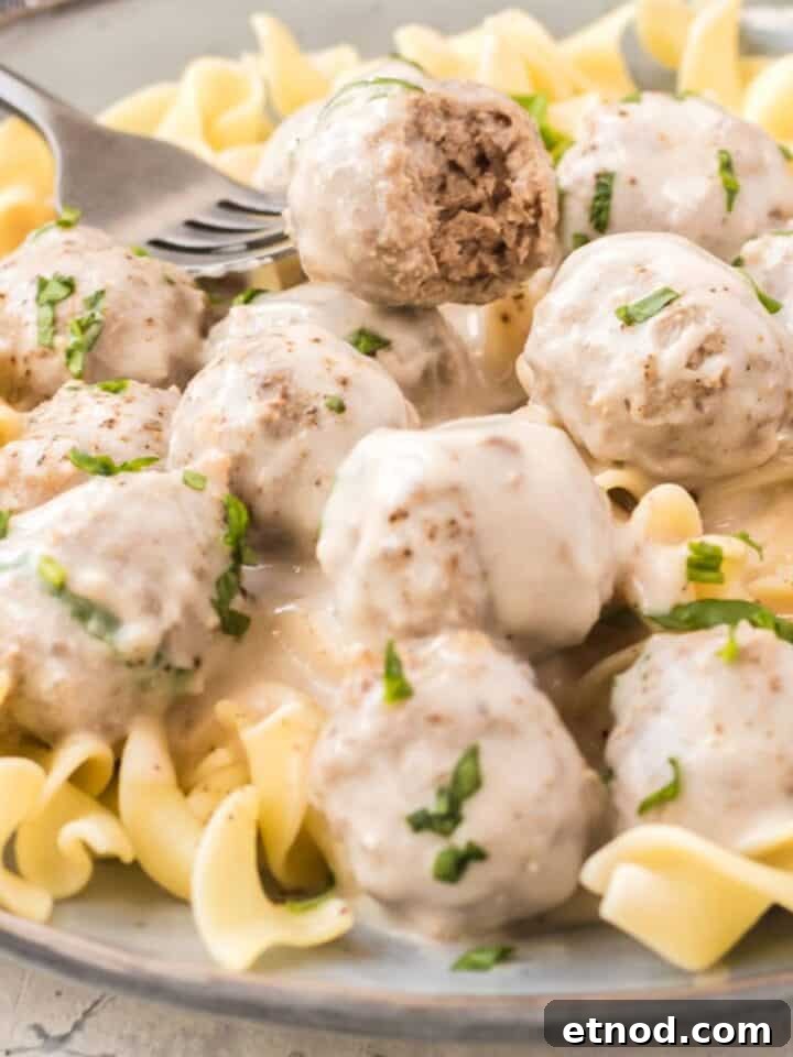 17 Delicious Frozen Meatball Recipes for Quick Weeknight Meals 15 Creamy Garlic Mushroom Meatballs