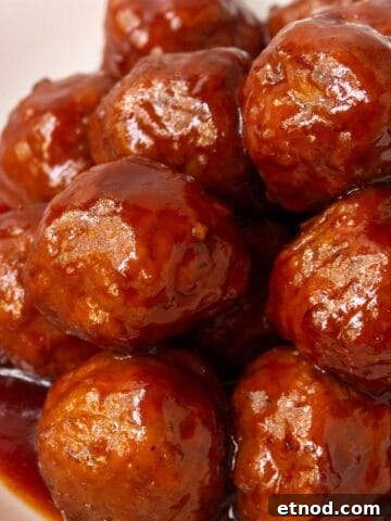 Instant Pot Grape Jelly Meatballs