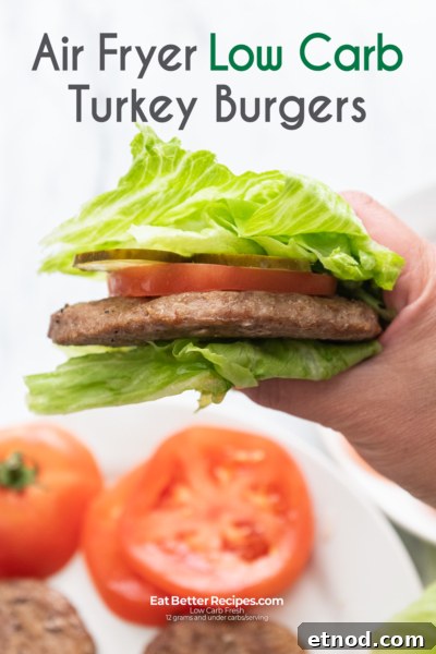 Recipe for Keto Air Fryer Turkey Burgers Recipe Keto Air Fryer Turkey Burgers Recipe