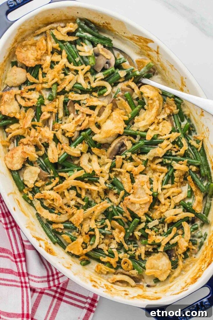 31 Delicious Side Dishes for Ham That Complete Any Dinner 15 Creamy Green Bean Casserole