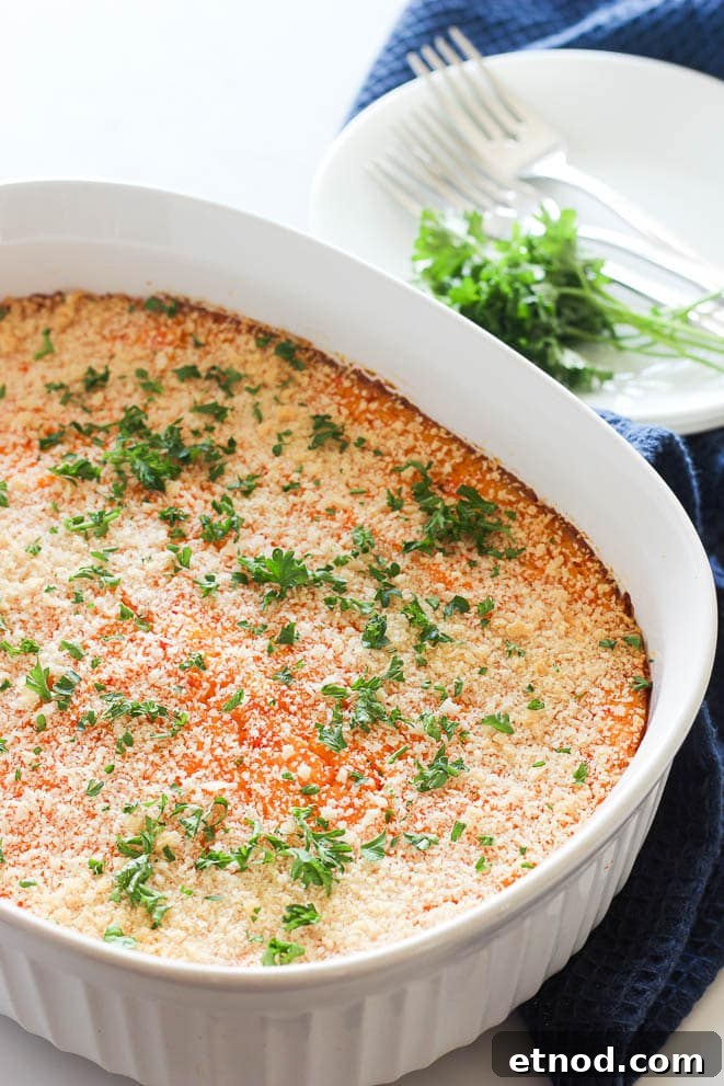 31 Delicious Side Dishes for Ham That Complete Any Dinner 4 Root Vegetable Casserole