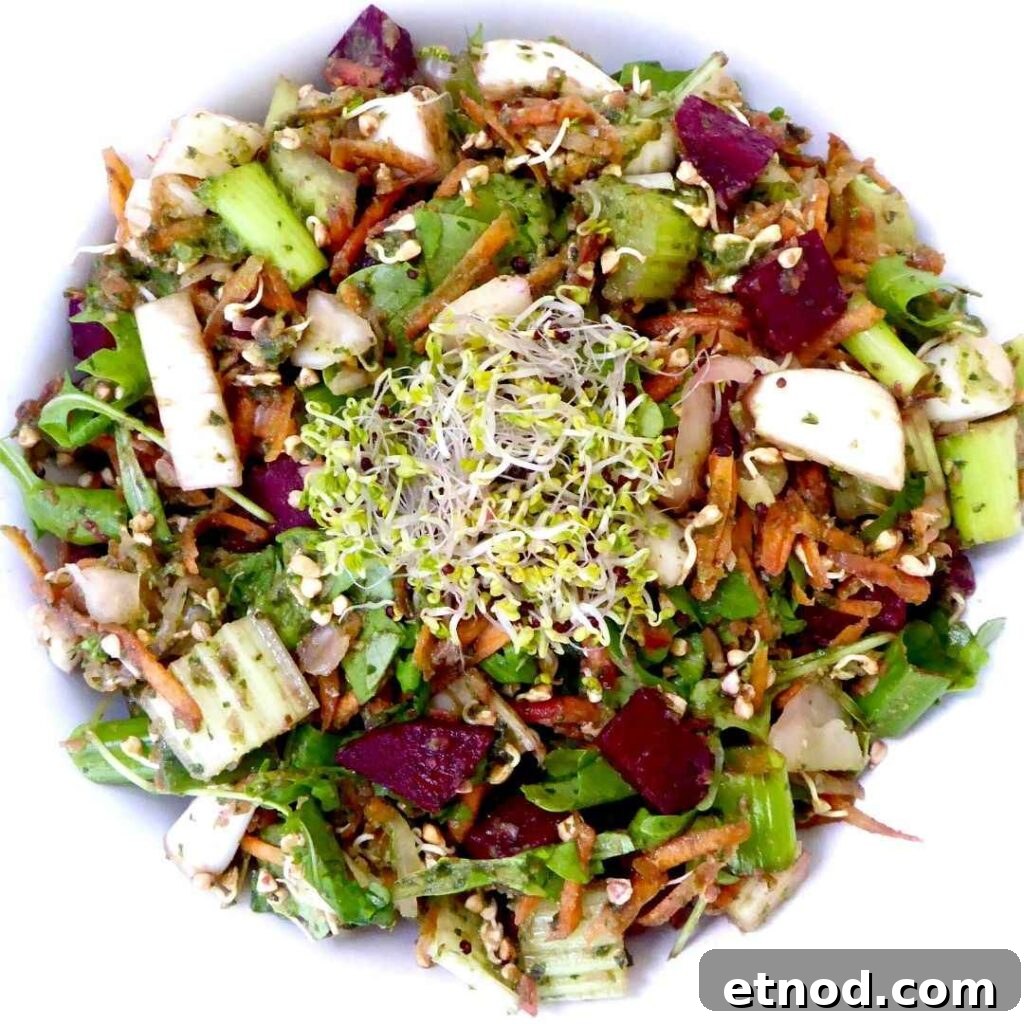 31 Delicious Side Dishes for Ham That Complete Any Dinner 31 Sprouted Buckwheat Salad with Basil Pesto