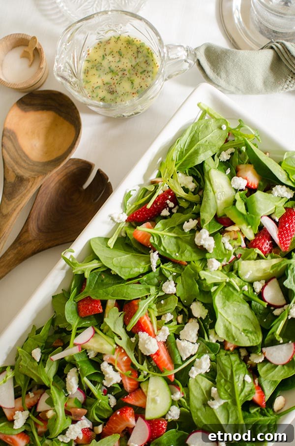 31 Delicious Side Dishes for Ham That Complete Any Dinner 33 Strawberry Spinach Salad with Light Poppy Seed Dressing