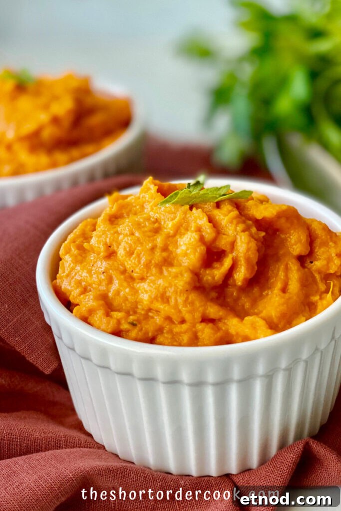 31 Delicious Side Dishes for Ham That Complete Any Dinner 9 Whipped Sweet Potatoes