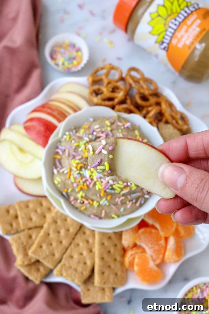 Healthy Cake Batter Dip