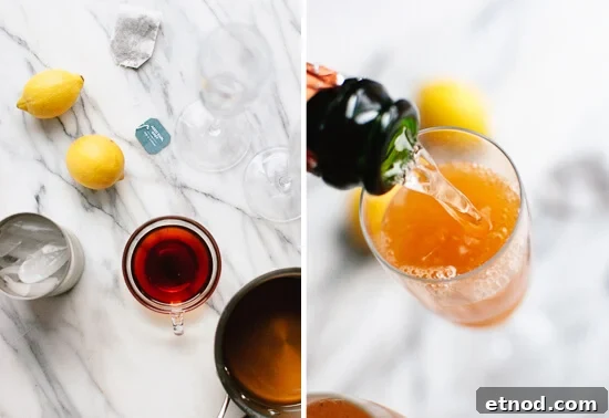 how to make Earl Grey French 75